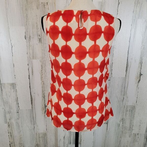 Maeve Silk Sleeveless Top Sz 4 - Picture 5 of 9